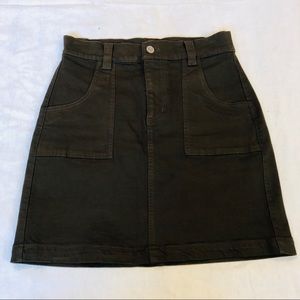 Dynamite Olive high waisted skirt